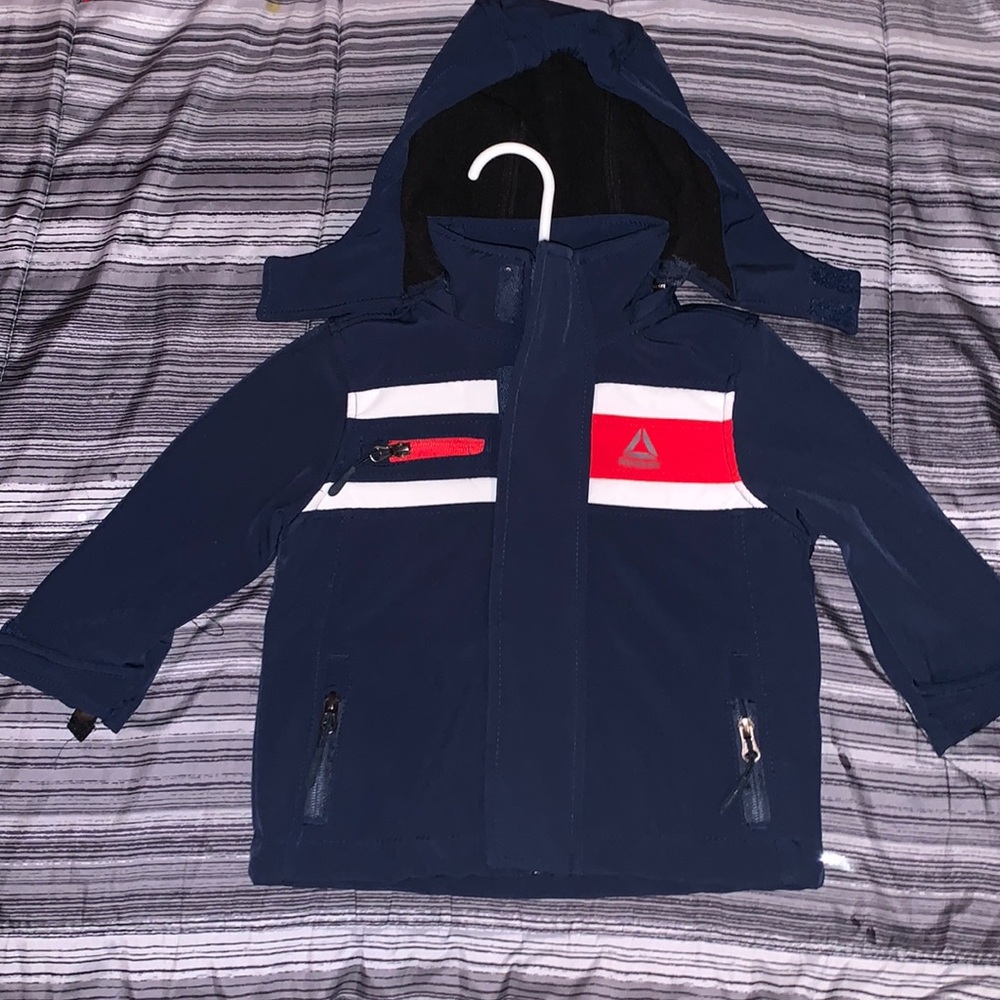Kids blue Reebok jacket